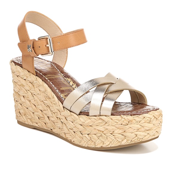 Sam Edelman Shoes - NEW Sam Edelman Darline Platform Wedge Sandal 10M